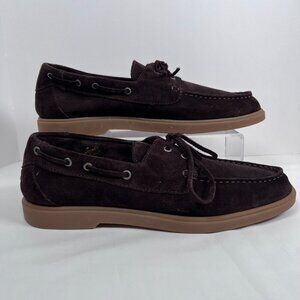 Jones Bootmaker Men's Putney Suede Shoes Brown EU 43/ US 10-10.5 Dress Shoe‎